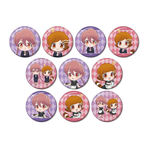 『アポカリプスホテル』トレーディング ちびキャラ ホテルモントレ制服&モーニングスタッフver. グリッター缶バッジ(単位/BOX)